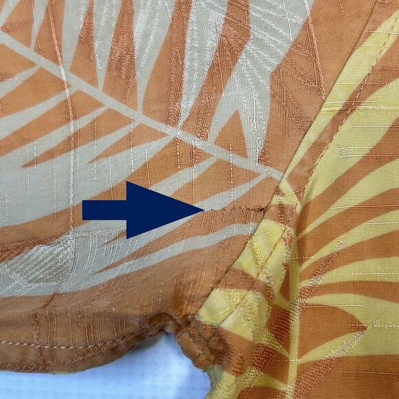 Vintage Tori Richard Honolulu Hawaiian Cotton Aloha Shirt Large Camp Mens USA - Picture 7 of 11